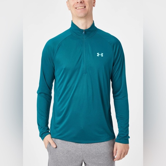 Under Armour Other - Under Armour Men's Spring Tech 1/4 Zip Long sleeve Teal NWT